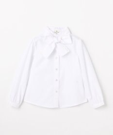 組曲 KIDS 【110-140㎝】 レースリボンタイブラウス