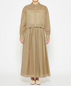 uncrave 【撥水・洗濯機洗い可】シアープルーフナイロン シャツブラウス（uncrave STANDARD）