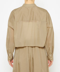 uncrave 【撥水・洗濯機洗い可】シアープルーフナイロン シャツブラウス（uncrave STANDARD）