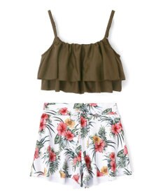 San-ai Resort（三愛水着楽園） 【SALE】フリルトップス３点セット　9M　【San-ai Resort（サンアイリゾート）】