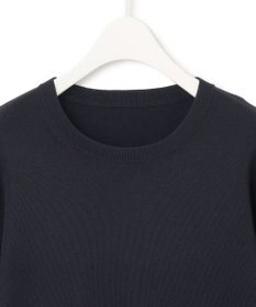 ICB 【洗える】シンセティックヤーン ペプラムニット