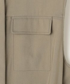 自由区 【SHIHOさん着用・セットアップ対応】リネンストレッチ ジレ