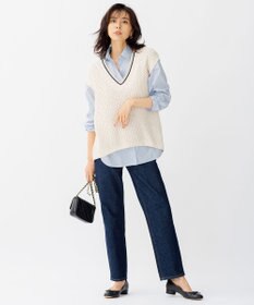 23区 【CLASSY.1月号掲載】CANCLINI ベーシック シャツ