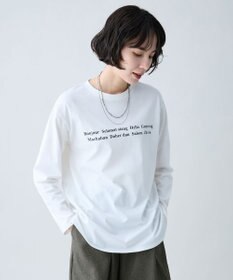 ANY L ロングスリーブロゴＴシャツ