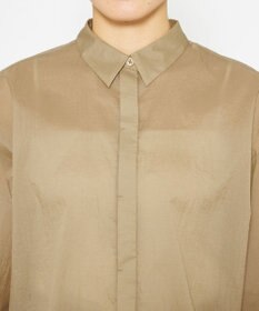 uncrave 【撥水・洗濯機洗い可】シアープルーフナイロン シャツブラウス（uncrave STANDARD）