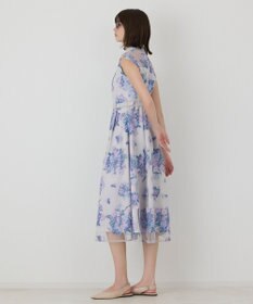 GRACE CONTINENTAL ブーケフラワー刺繍ワンピース