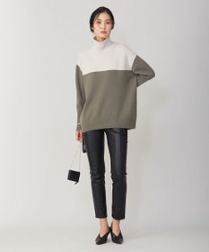 ICB 【新色追加・WEB限定カラーあり】 ソフトカシミヤミックス ハイネックニット