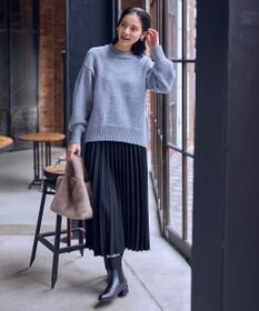 ANY スパンコールニット