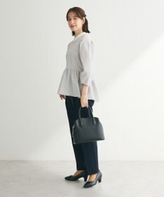 Green Parks ef-de 衿取り外しペプラムブラウス