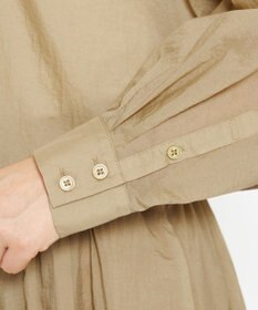 uncrave 【撥水・洗濯機洗い可】シアープルーフナイロン シャツブラウス（uncrave STANDARD）