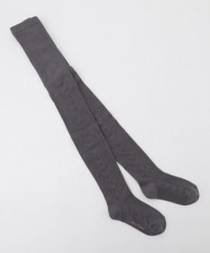 ANY KIDS ジャガードリボン柄タイツ