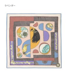 MOONBAT SWASH LONDON コットンプリントスカーフ