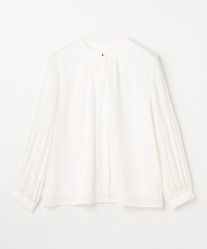 ANY L プリーツブラウス