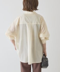 AMERICAN HOLIC 【イージーケア】シアーラウンドシャツ