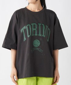 OP／FILA 【Kappa】ルーズフィット テニスグラフィックTシャツ