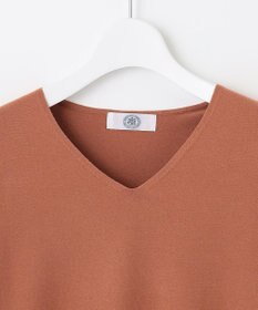 J.PRESS LADIES L 【洗える】PRINCE Vネック ニット