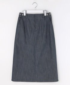 J.PRESS LADIES S 【WEB限定】セルロースシャンブレー ナロー スカート