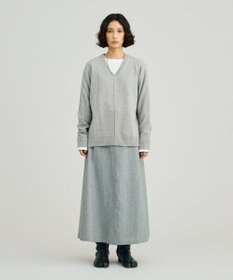 J.PRESS YORK STREET 【WOMEN】ウールカシミヤ ドルマンVニット