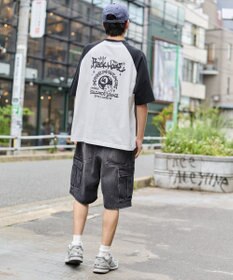 WEGO 【ユニセックス着用ITEM】ラグラングラフィックBIG　T（SS）