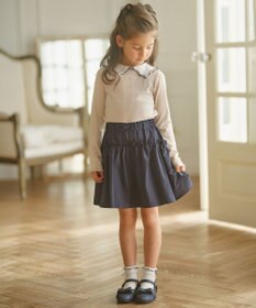 組曲 KIDS 【150-160cm】リブ襟 トップス