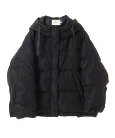 earth music&ecology フーディーパファーブルゾン