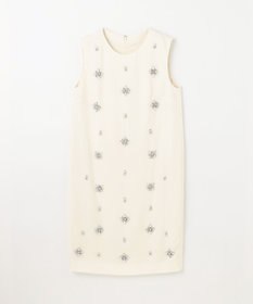 GRACE CONTINENTAL ビジュー刺繍ドレス