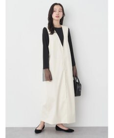 earth music&ecology ジップジレワンピース