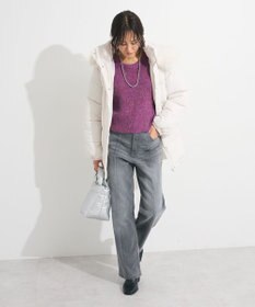 Green Parks ・ＥＬＥＮＣＡＲＥ　ＤＵＥ　ミックスシャギーニット