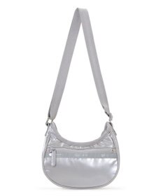 LeSportsac MINI HOBO CROSSBODY/フロストシルバーシャイン
