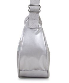 LeSportsac MINI HOBO CROSSBODY/フロストシルバーシャイン