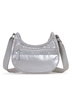 LeSportsac MINI HOBO CROSSBODY/フロストシルバーシャイン