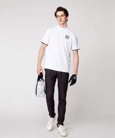 23区GOLF 【MEN】【吸水速乾・UVケア】ベア天竺 モックネックシャツ 適度な厚さで1枚で決まる