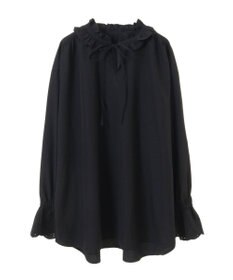 CRAFT STANDARD BOUTIQUE デシンフリル刺繍スリーブブラウス