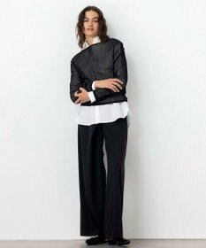 NAVE 【Nave・洗える】チュールジャージー トップス