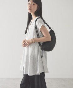 AMERICAN HOLIC 【予約】【接触冷感】フレンチスリーブフレアスキッパーブラウス