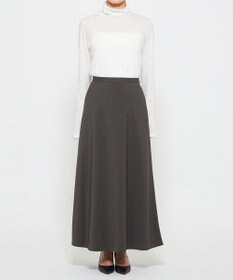 uncrave マット サテン フレアスカート（uncrave STANDARD）