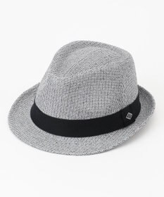JOSEPH ABBOUD 【JAPANファブリック//軽量】和紙リングラッセルハット ライトグレー系