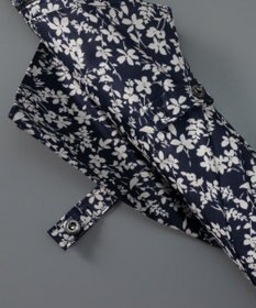 AURORA Blao（ブラオ）小花柄プリントプチ折り晴雨兼用傘（トップフラット折傘）日傘