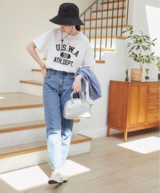 WEGO 【ANGIE VINTAGE】カレッジロゴプリントTee