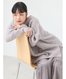 earth music&ecology ふわふわメランジチュニック