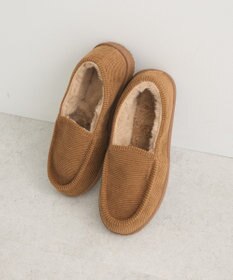 Green Parks ・ｒｉｃｈ　ｂｌｕｅ　コーデュロイスリッポン