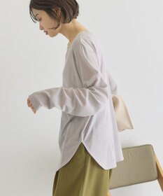 AMERICAN HOLIC ラウンドカットシアープルオーバー