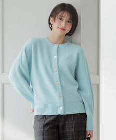 ANY SIS L 【前後着用可能】Airニット カーディガン