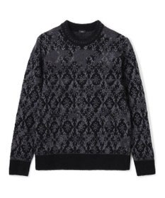 JOSEPH HOMME オーナメントブークレ　クルーネックニット