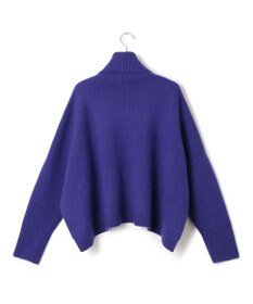 23区 【洗える】ウールカシミヤ ニットポンチョ