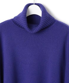 23区 【洗える】ウールカシミヤ ニットポンチョ