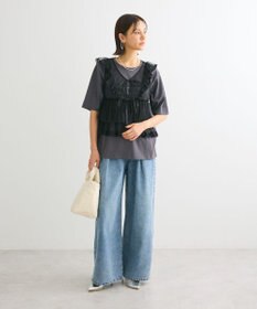 Green Parks ・ＥＬＥＮＣＡＲＥ　ＤＵＥ　チュールラッフルベスト