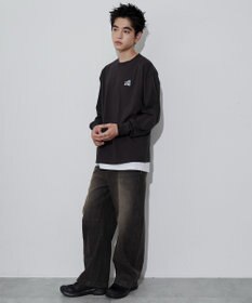WEGO 【ユニセックス着用ITEM】CONVERSEワンポイントT（LS）