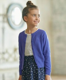組曲 KIDS 【150-160cm】クラシック カーディガン