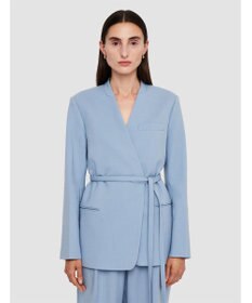 JOSEPH テーラリングクレープ　ノーカラージャケット